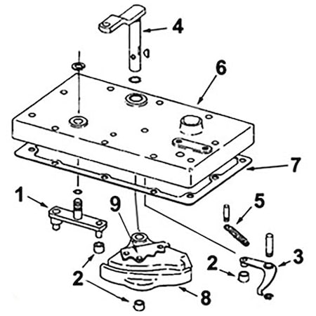 Aftermarket Range Transmission Shift Cam Assembly 380306R51